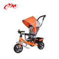 High quality steel frame folding baby tricycle with EVA/AIR tire/cheap baby walker tricycle bike multi-function